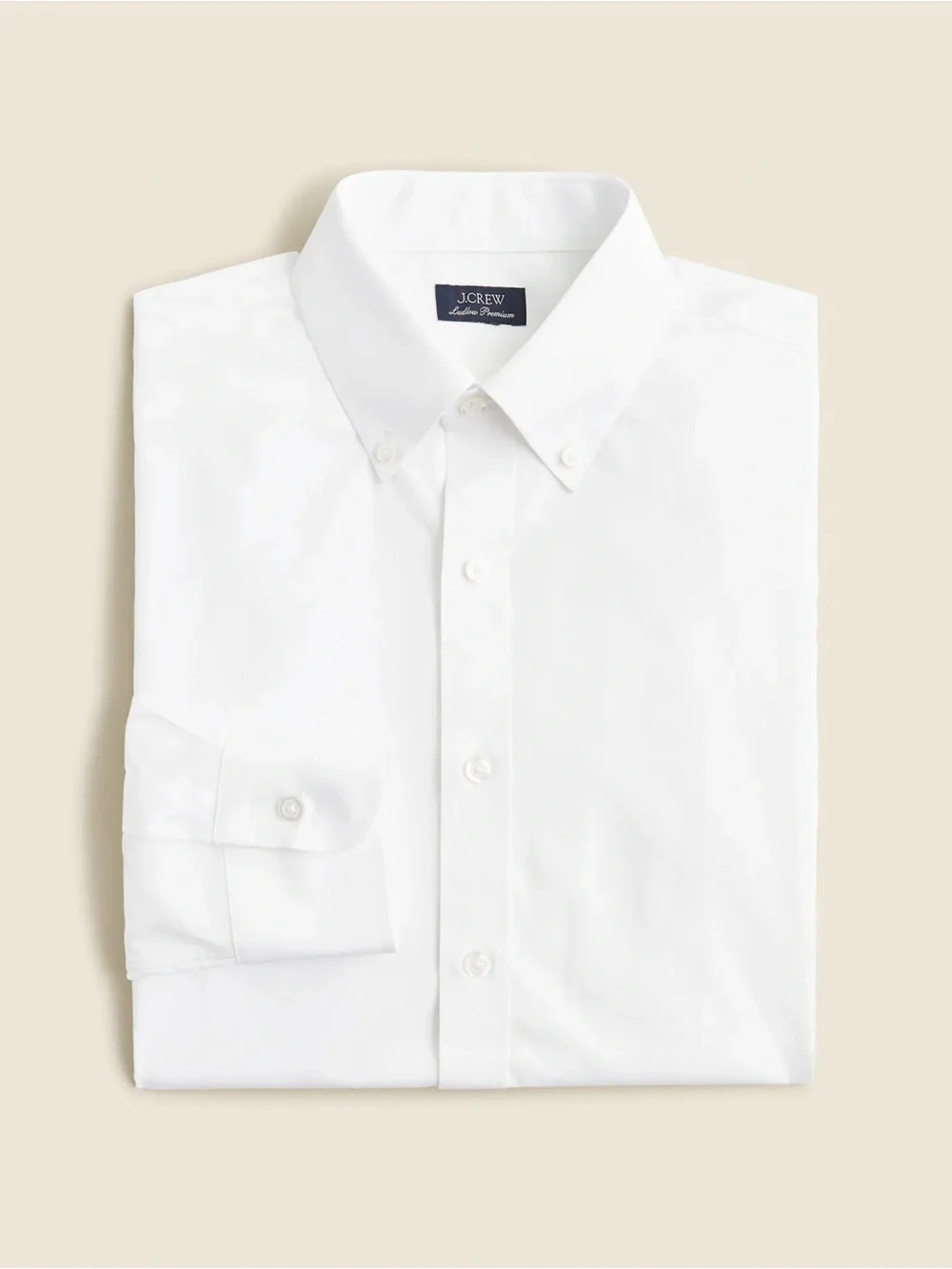 J. CREW Ludlow Premium fine cotton dress shirt in White 14.5/32 NWOT $148 BU902